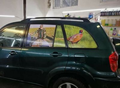 Брандиране на автомобили и сгради Плевен