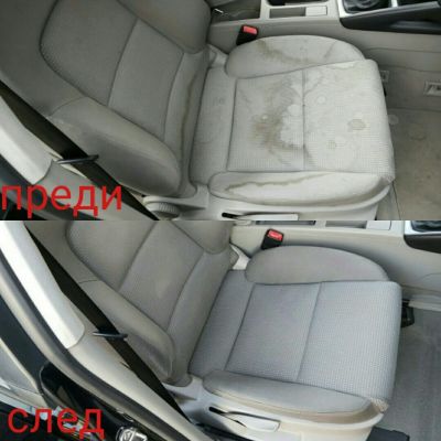 Пране на седалки на автомобили, бусове и камиони